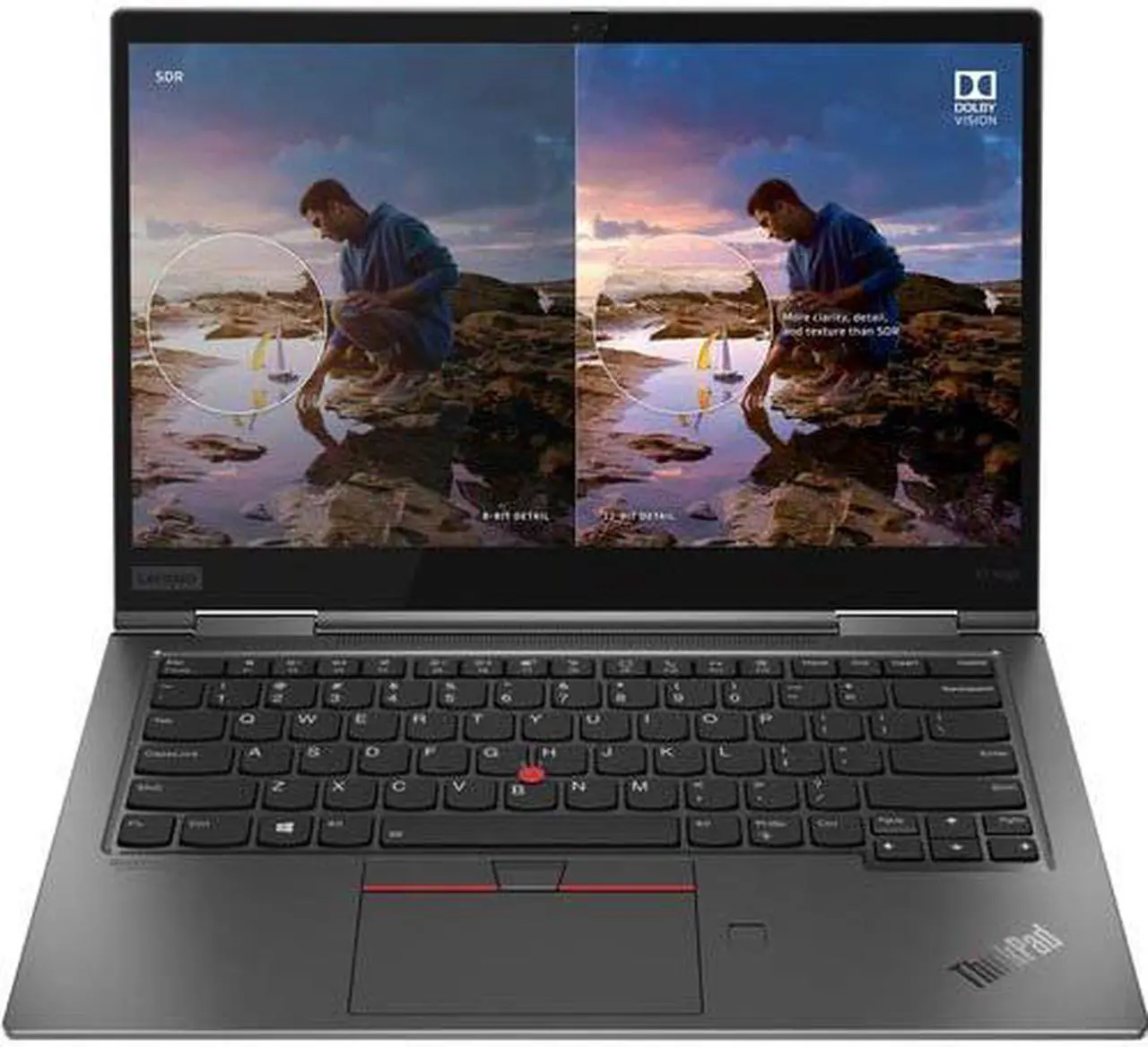 Alt view image 11 of 20 - Lenovo ThinkPad X1 Yoga Gen 5 Intel Core i7-10610U 16GB Memory 512 GB PCIe SSD Intel UHD Graphics 14.0" 10-point Multi-touch 3840 x 2160 Convertible 2-in-1 Laptop Windows 10 Pro 64-bit 20UB001GUS
