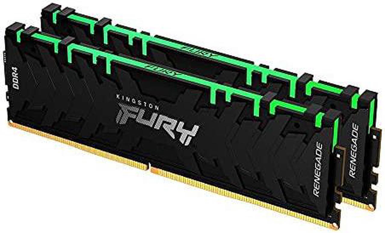 Alt view image 10 of 13 - Kingston Fury Renegade 16GB (2 x 8GB) 288-Pin PC RAM DDR4 3200 (PC4 25600) Desktop Memory Model KF432C16RBAK2/16