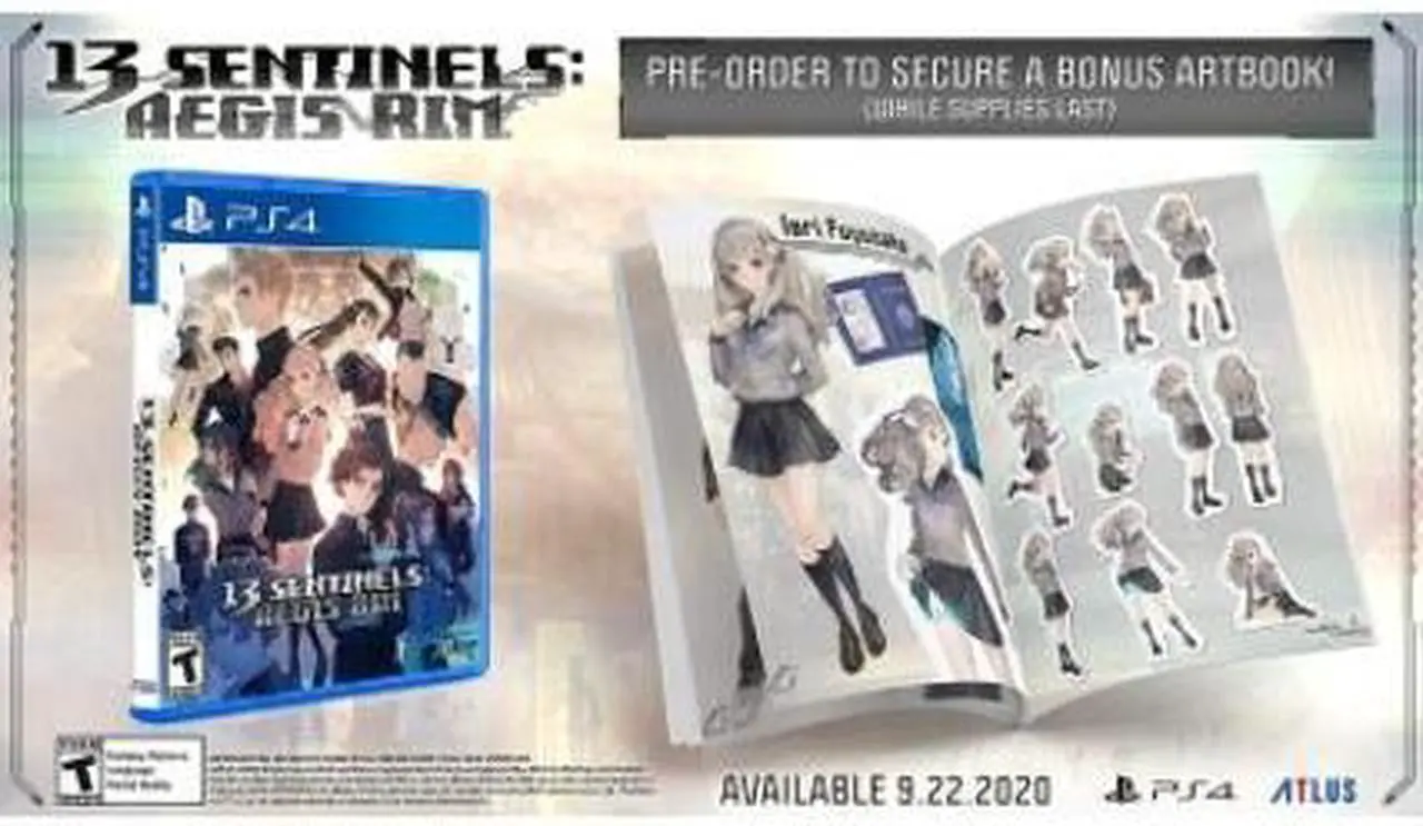 Alt view image 7 of 16 - 13 Sentinels: Aegis Rim Art Book Launch Edition - PlayStation 4