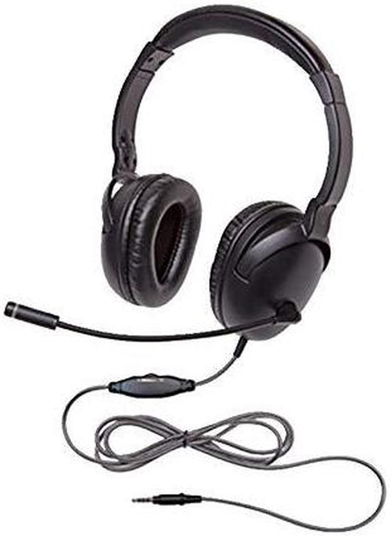 Alt view image 4 of 6 - Califone 1017MT USB NeoTech Plus Headset With Calituff Braided Cord And Volume Control