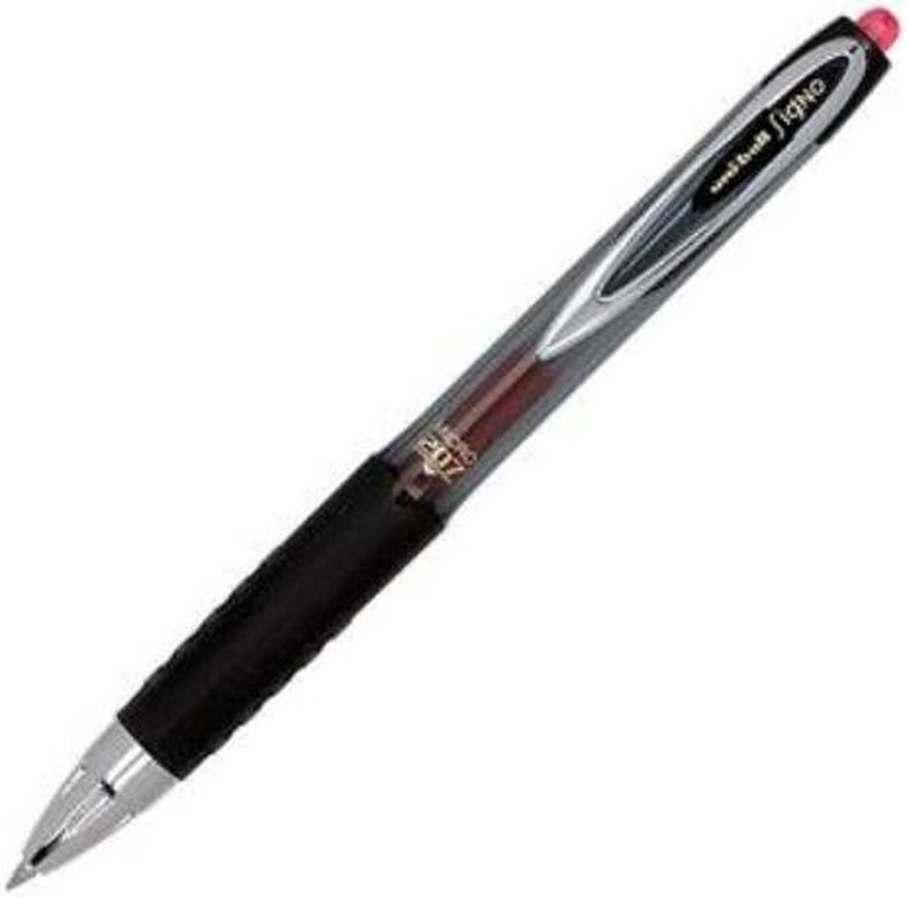 Alt view image 6 of 6 - uni-ball Signo 207 Retractable Gel Pen ,PEN,UNI-BALL 207 GEL,RD