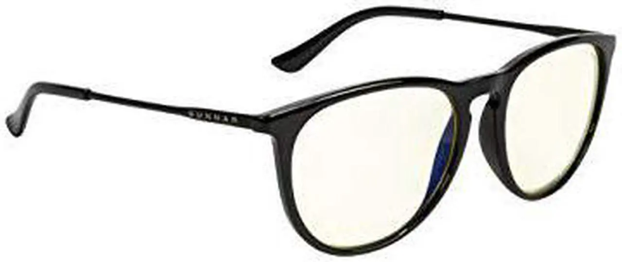 Alt view image 4 of 5 - GUNNAR Gaming and Computer Eyewear/Menlo, Clear Tint - Patented Lens, Reduce Digital Eye Strain, Block 65% of Harmful Blue Light (Onyx Frame, Clear Lens) - PC; Mac; Linux