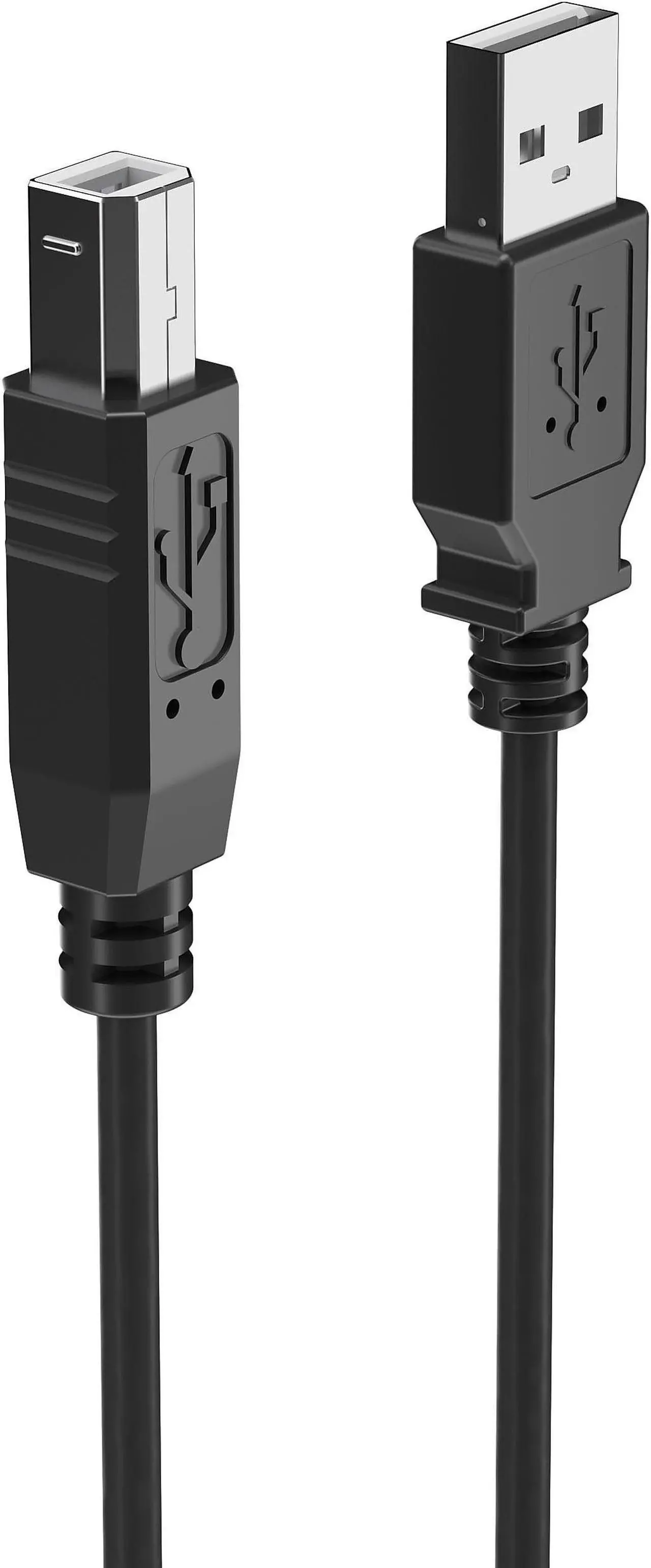 Alt view image 2 of 5 - USB Printer Cable 6 ft Black NX29749