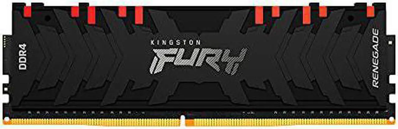 Alt view image 8 of 15 - Kingston FURY Renegade RGB 8GB 3600MHz DDR4 Single Memory Module (1 x 8GB) KF436C16RBA/8