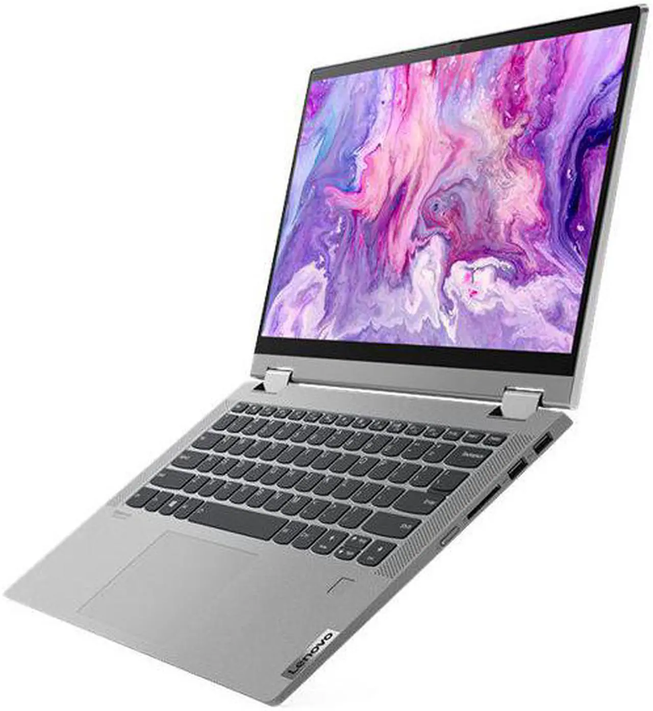 Alt view image 7 of 7 - Lenovo Flex 5 Laptop, 14.0" FHD (1920 x 1080) Touch Display, AMD Ryzen 5 5500U Processor, 16GB DDR4 RAM, 256GB NVMe SSD Storage, AMD Radeon Graphics, Windows 11 Home, 82HU00JWUS, Graphite Grey