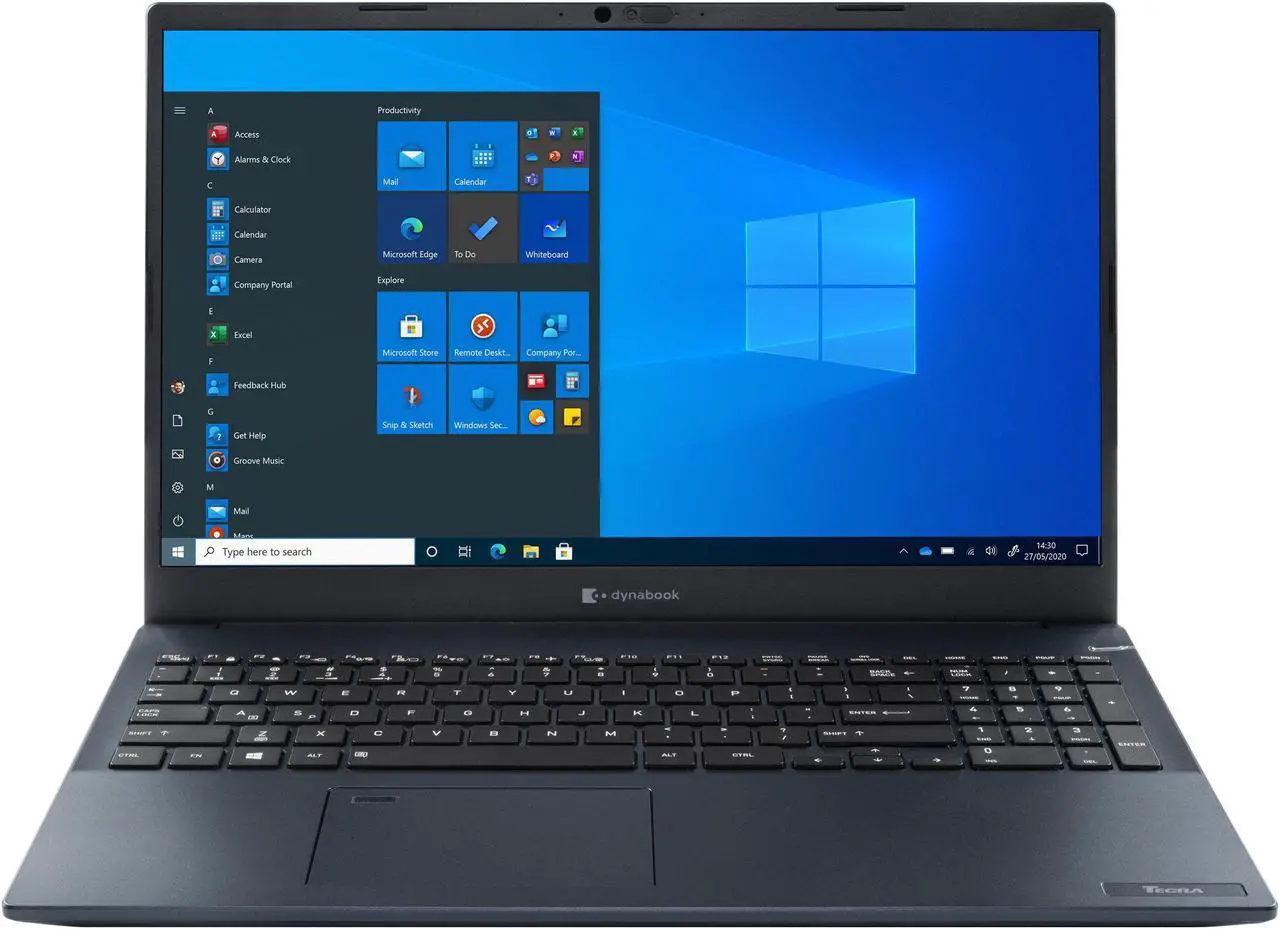 Main image of Dynabook Laptop Tecra Intel Core i5-1135G7 8GB Memory 256 GB PCIe SSD Intel Iris Xe Graphics 15.6" Non-Touch Screen Windows 10 Pro 64-bit A50-J1510