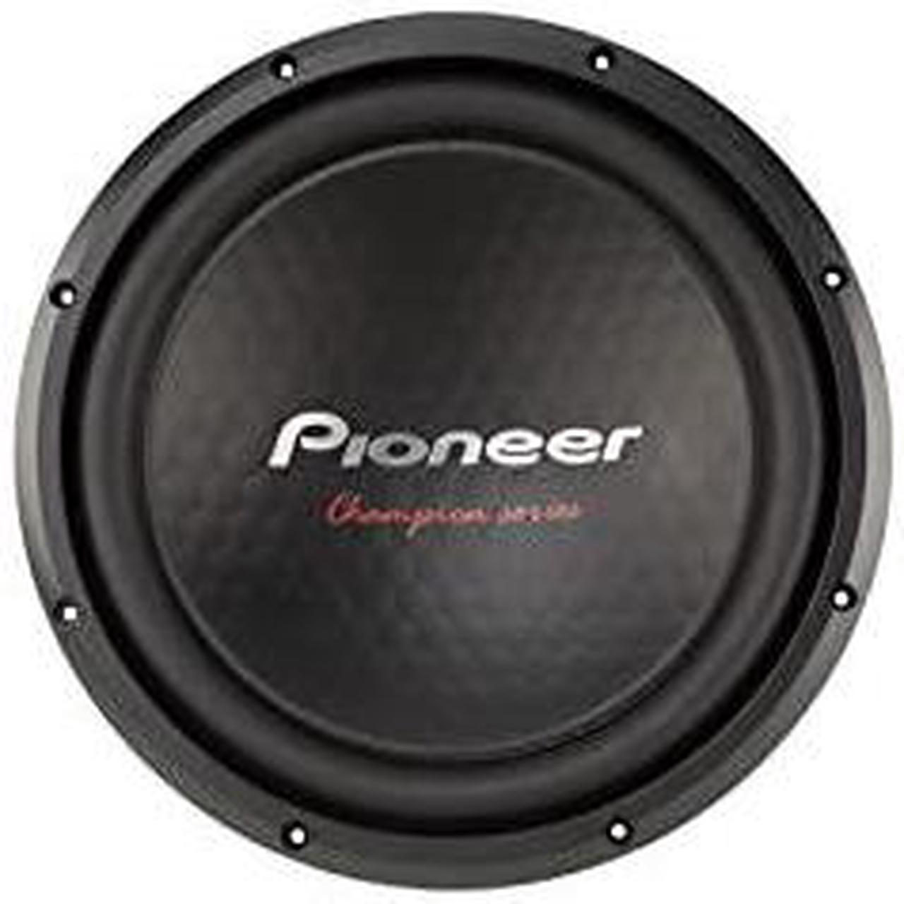 Pioneer TS-A301S4 12" 1600W Max Single 4-Ohm Voice Coil SVC Car Audio Subwoofer