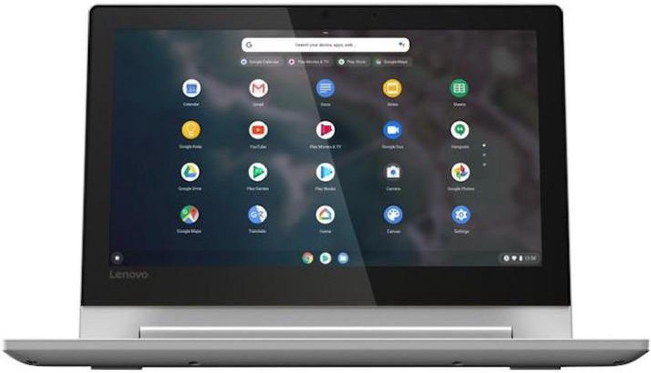 Alt view image 9 of 11 - Lenovo Chromebook Flex 3 11" Laptop, 11.6-Inch HD (1366 x 768) IPS Display, MediaTek MT8173C Processor, 4GB LPDDR3, 64 GB eMMC, Chrome OS, 82HG0006US, Blizzard White
