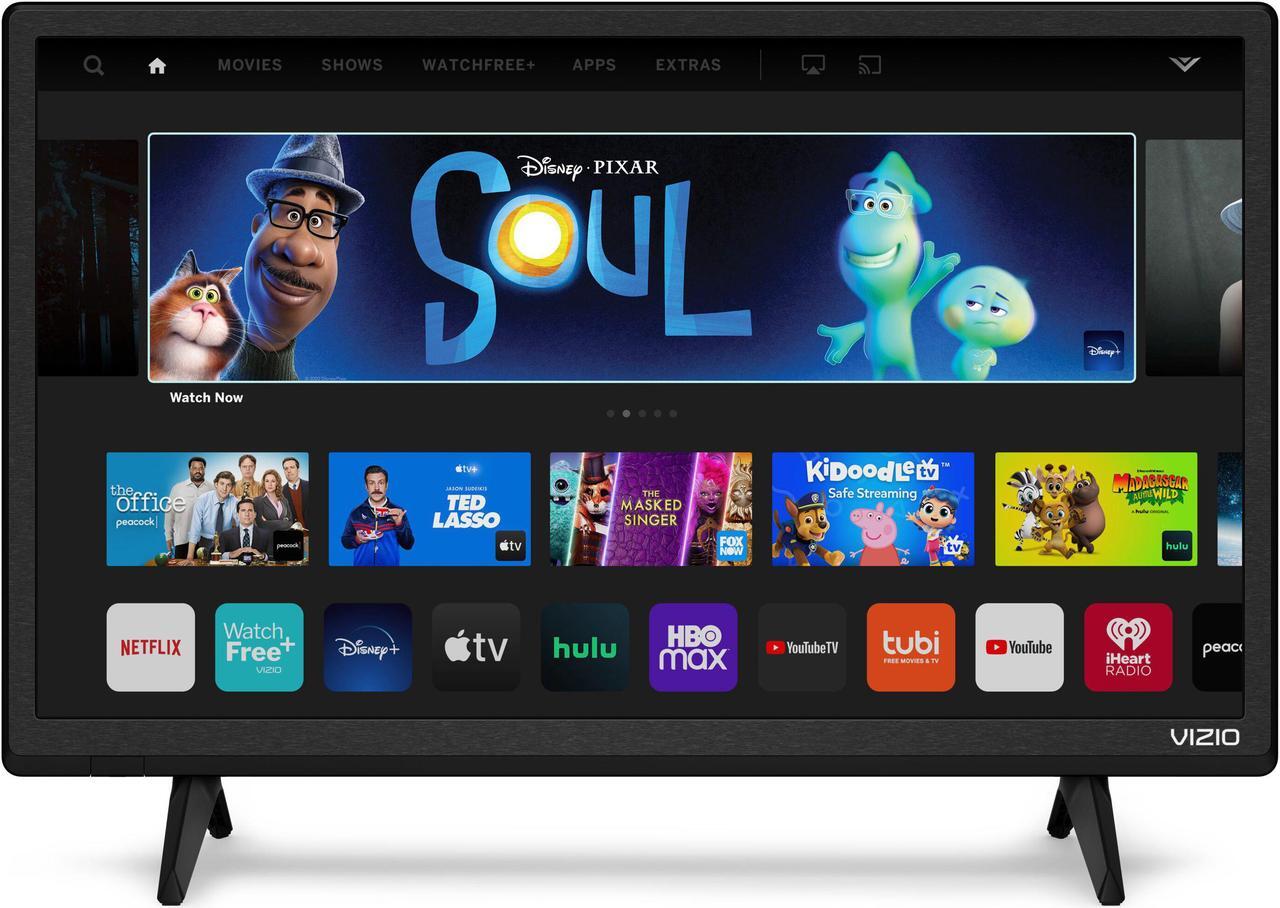 Alt view image 4 of 17 - Vizio D24F-J09 24-Inch Widescreen Full HD Smart LED TV - 1920 x 1080 - 16:9 - 60 Hz - FreeSync - IQ Processor - HDMI - Wi-Fi - Black