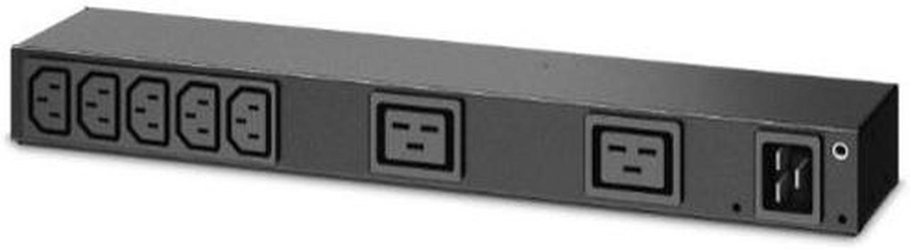 Alt view image 10 of 10 - APC AP6120A Basic Rack Pdu - Power Distribution Unit (Rack-Mountable) - Ac 100-240 V - Input: Iec 60320 C20 - Output Connectors: 9 (Iec 60320 C13, Iec 60320 C19)