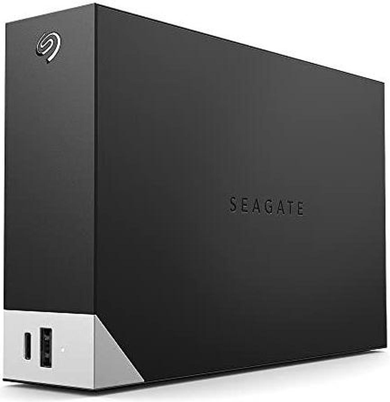 Seagate One Touch STLC8000400 8 TB Hard Drive - 3.5" External - SATA (SATA/600) - Black - USB 3.0 Micro-B