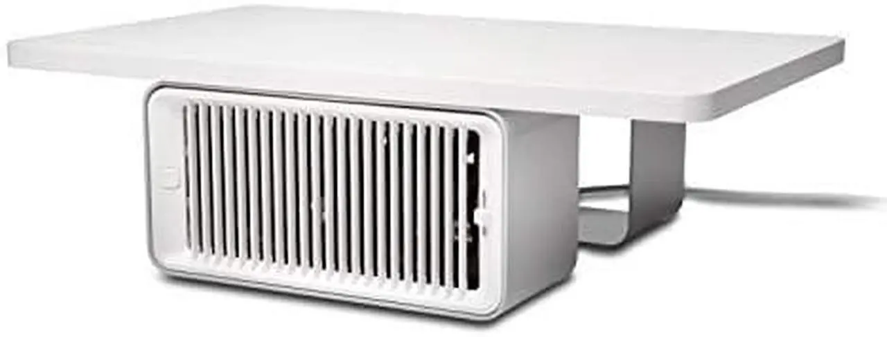 Alt view image 13 of 16 - Kensington CoolView Wellness Monitor Stand with Desk Fan K55855WW