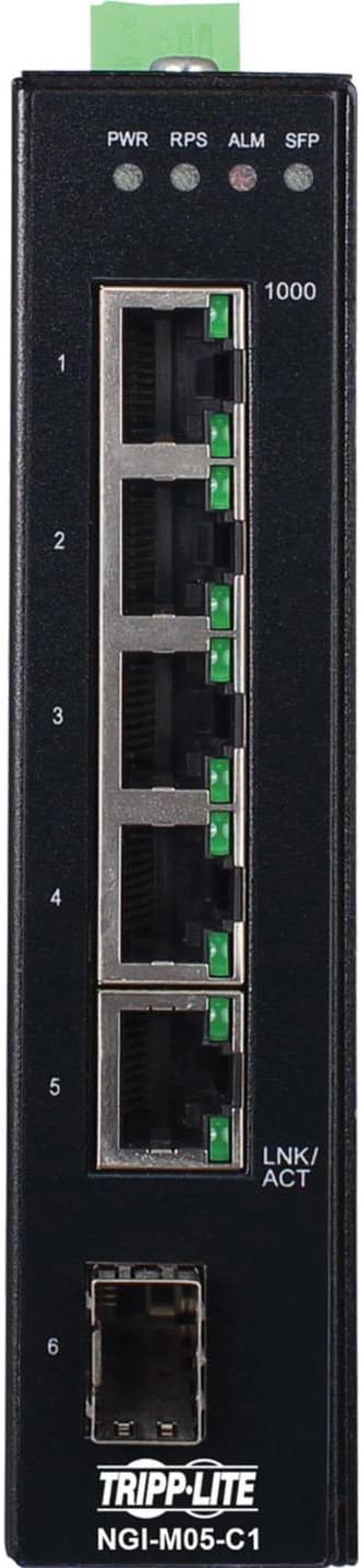 Alt view image 9 of 18 - Tripp Lite NGI-M05-C1 Ethernet Switch