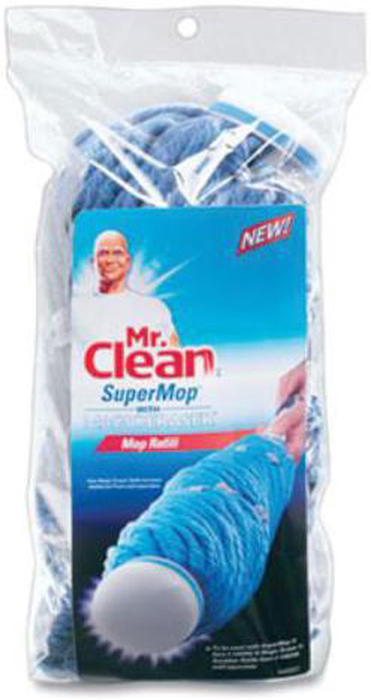 Alt view image 3 of 8 - Mr.Clean Mr. Clean Super Twist Mop Magic Eraser Cotton 446997