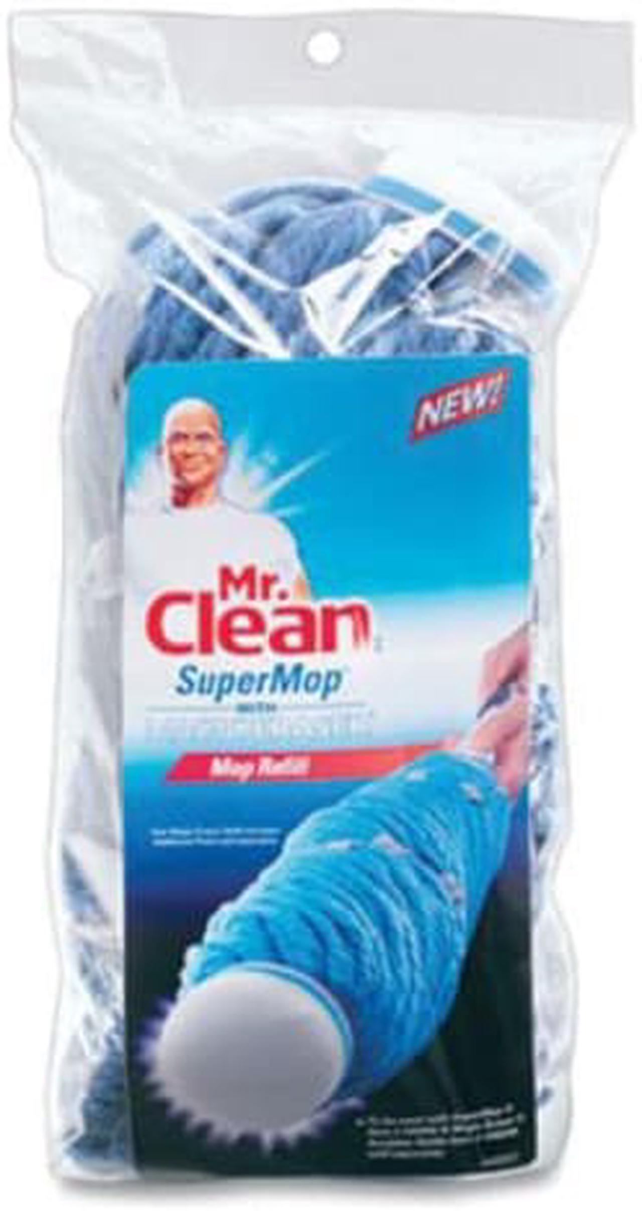 Alt view image 5 of 8 - Mr.Clean Mr. Clean Super Twist Mop Magic Eraser Cotton 446997