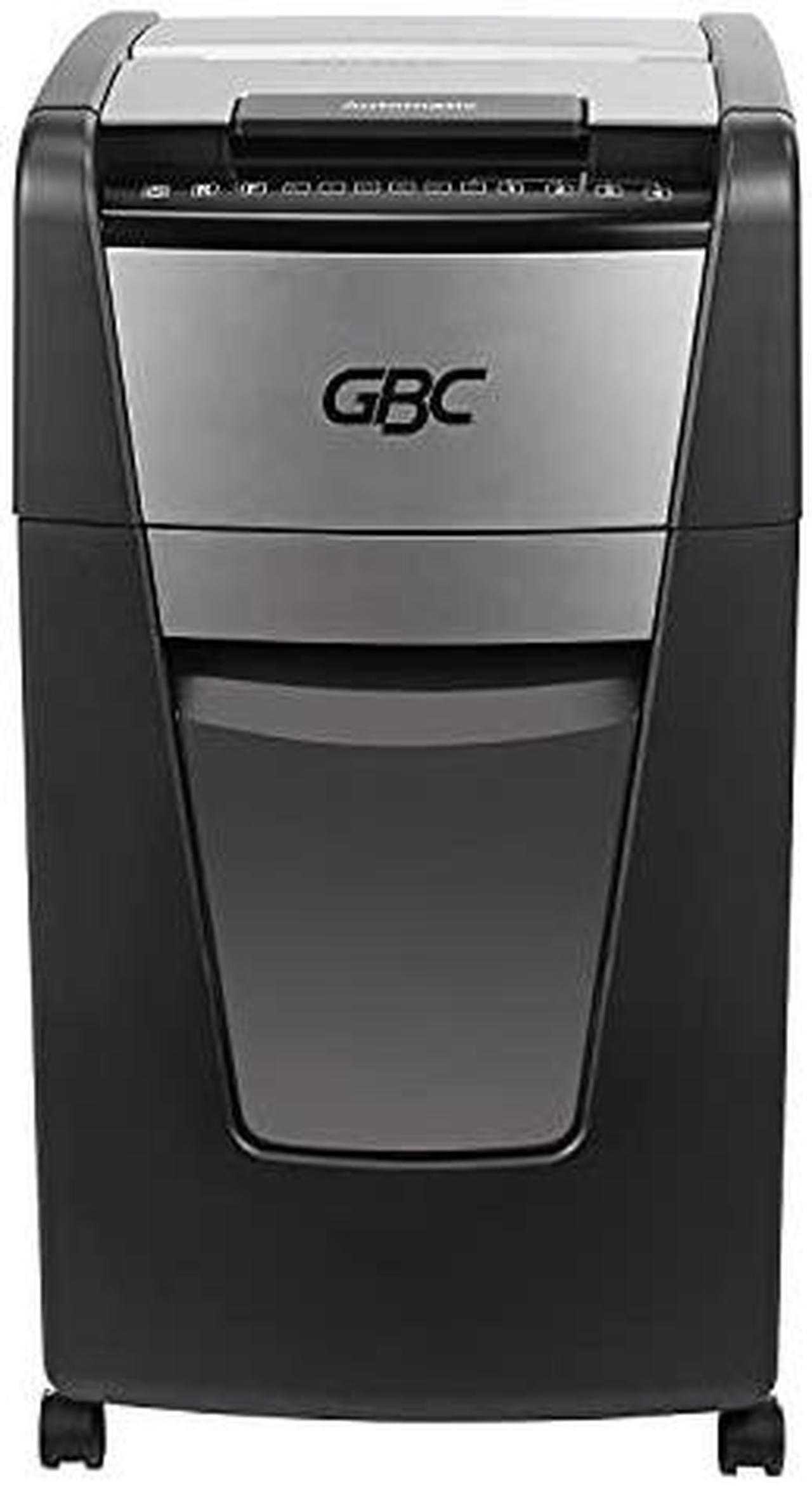 Main image of GBC Paper Shredder, Auto Feed+, 300 Sheet Capacity, Super Cross-Cut, Office Shredder, 300X (WSM1757608)