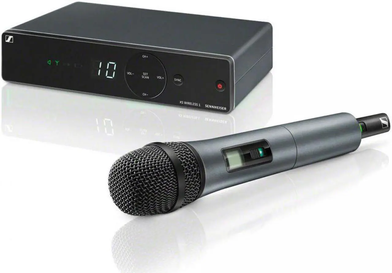 Alt view image 5 of 13 - Sennheiser XSW 1-835-A Wireless Vocal Set, Frequency Band A: 548-572MHz