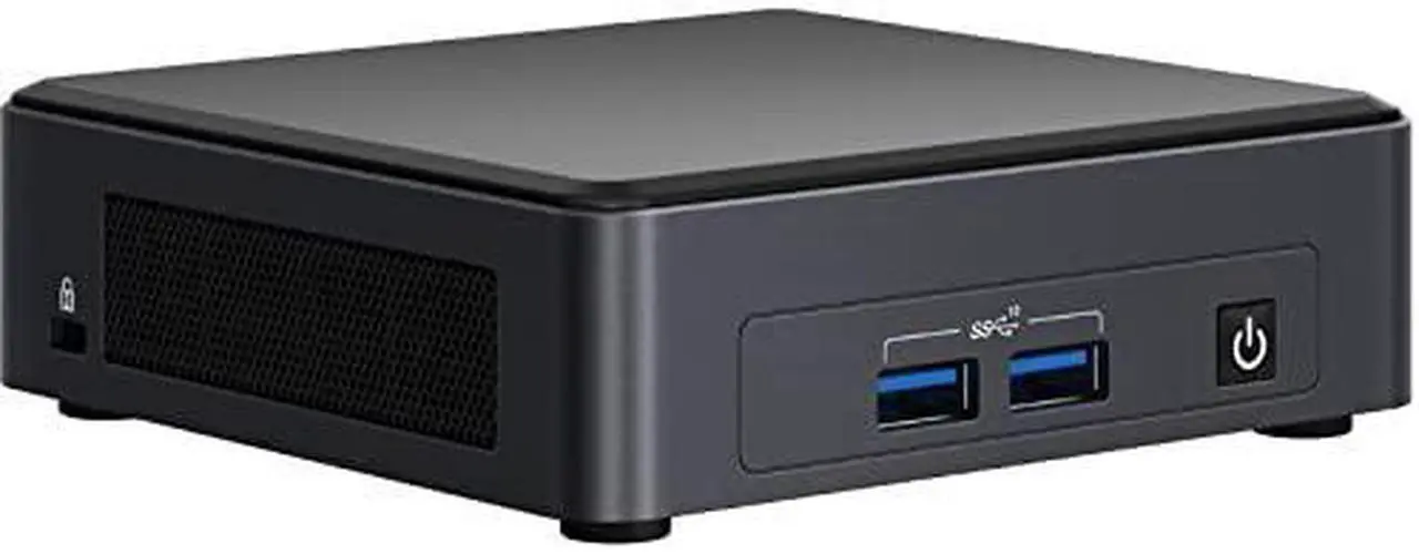Alt view image 7 of 13 - Intel NUC 11 Pro BNUC11TNKV50Z00 Mini / Booksize Barebone System, No Power Cord
