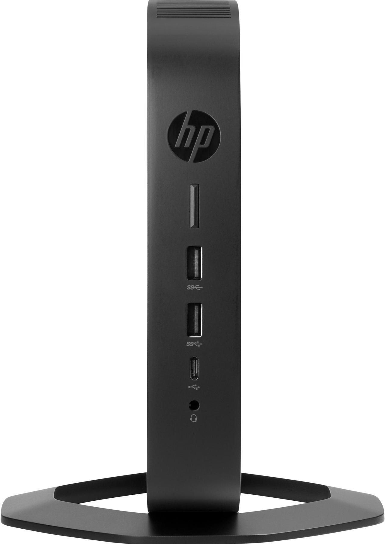 Alt view image 2 of 10 - HP t640 Thin ClientAMD Ryzen R1505G Dual-core (2 Core) 2.40 GHz - AMD Chip - 8 GB RAM DDR4 SDRAM - 128 GB SSD - AMD Radeon Vega 3 Graphics - Gigabit Ethernet - Windows 10 IoT Enterprise 64-bit (Englis