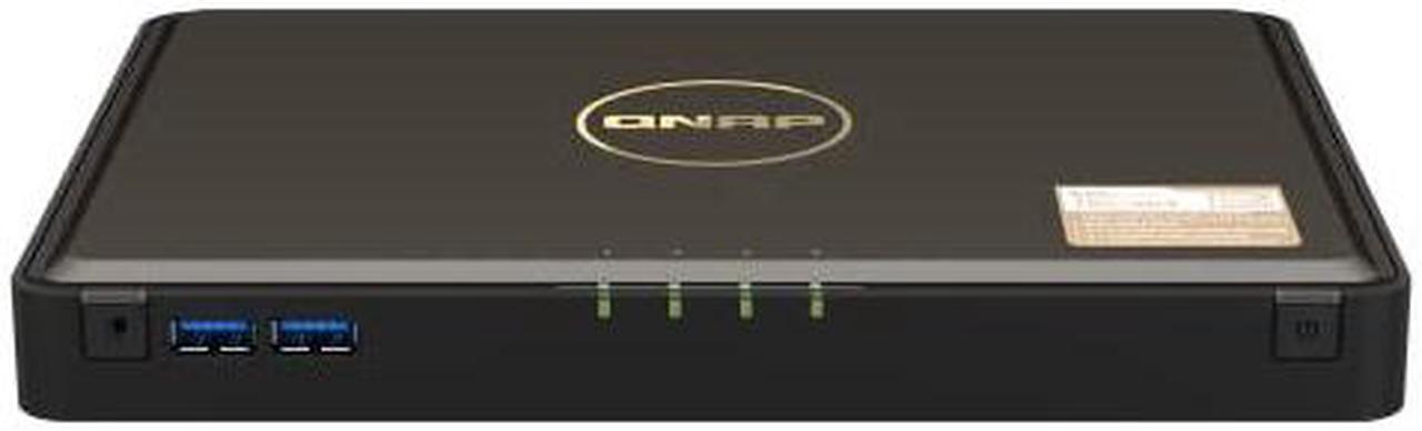 Alt view image 3 of 11 - QNAP TBS-464-8G-US Diskless System M.2 NVMe SSD NASbook