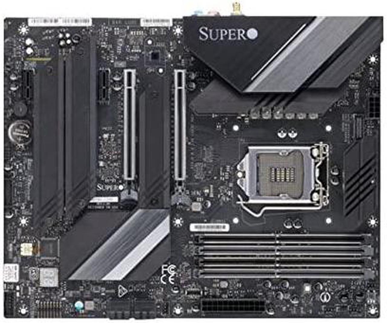 Alt view image 8 of 10 - SUPERMICRO MBD-C9Z590-CG-O LGA 1200 Intel Z590 ATX Intel Motherboard