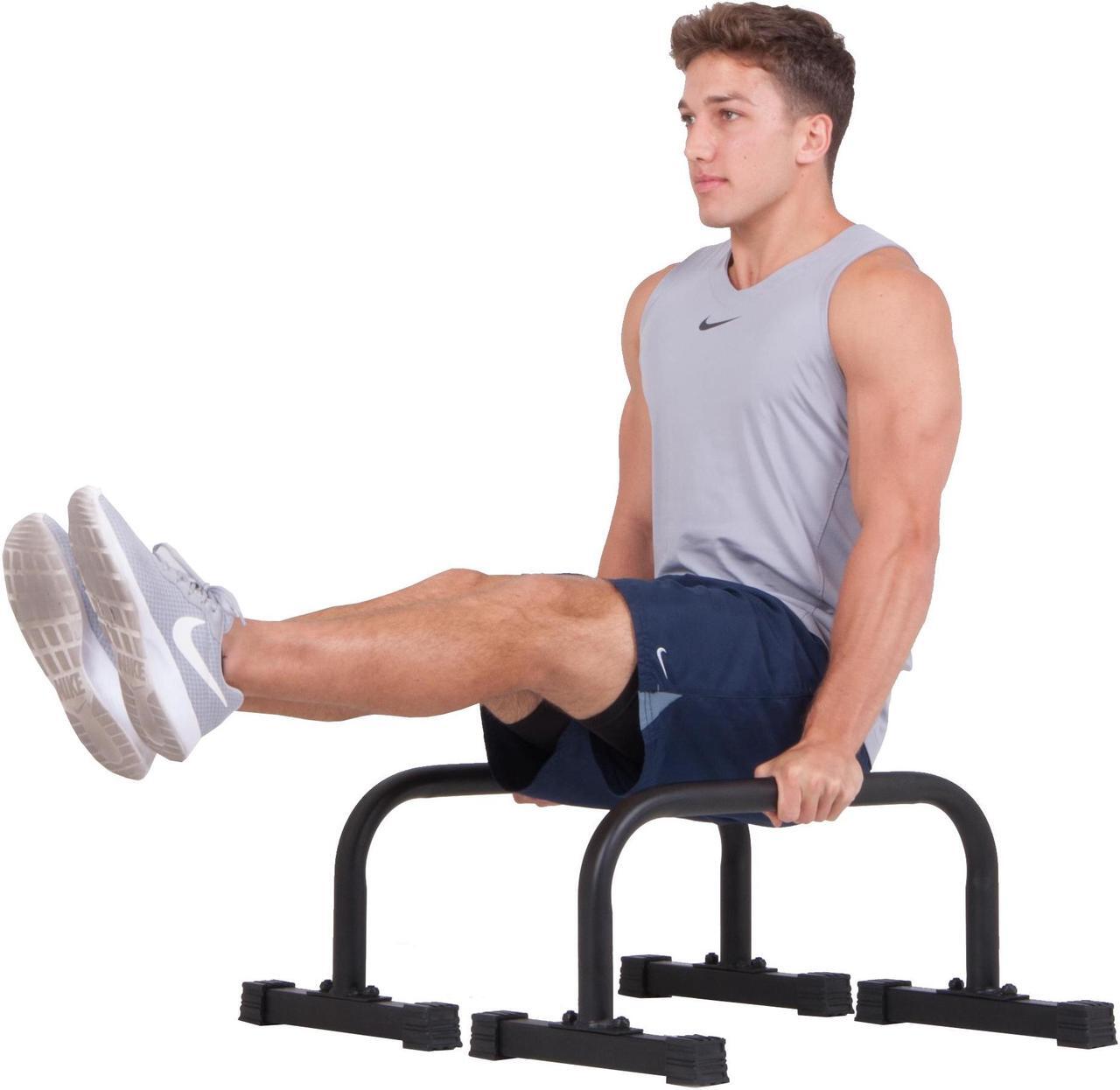 Alt view image 2 of 4 - Body Flex Sports Body Power Push Up Stand Parallettes