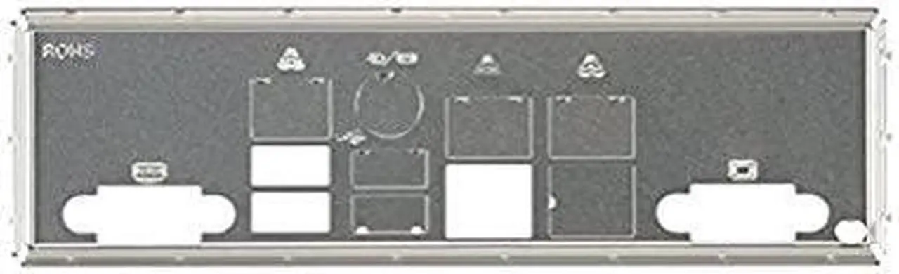 Alt view image 4 of 10 - SUPERMICRO MCP-260-00042-0N STD I/O shield for X9 socket R server MB with Gasket