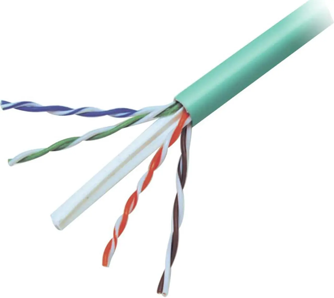 Alt view image 3 of 5 - Belkin CAT6 Solid Bulk Cable Plenum A7L704500GRNP