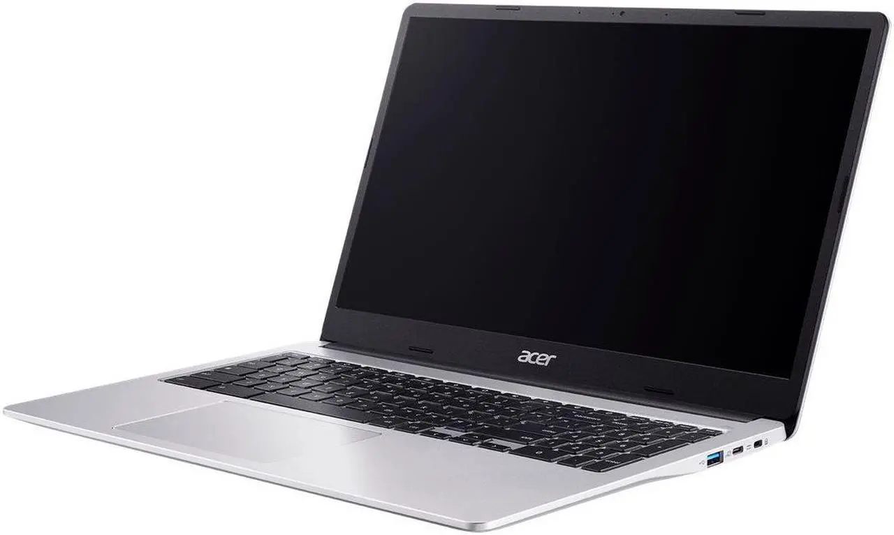 Alt view image 6 of 11 - Acer 15.6" Chromebook 315 CB315-4HT CB315-4HT-C72W Touchscreen Chromebook Full HD 4GB Total RAM 32GB Flash Memory Pure Silver Model NX.AZ1AA.002