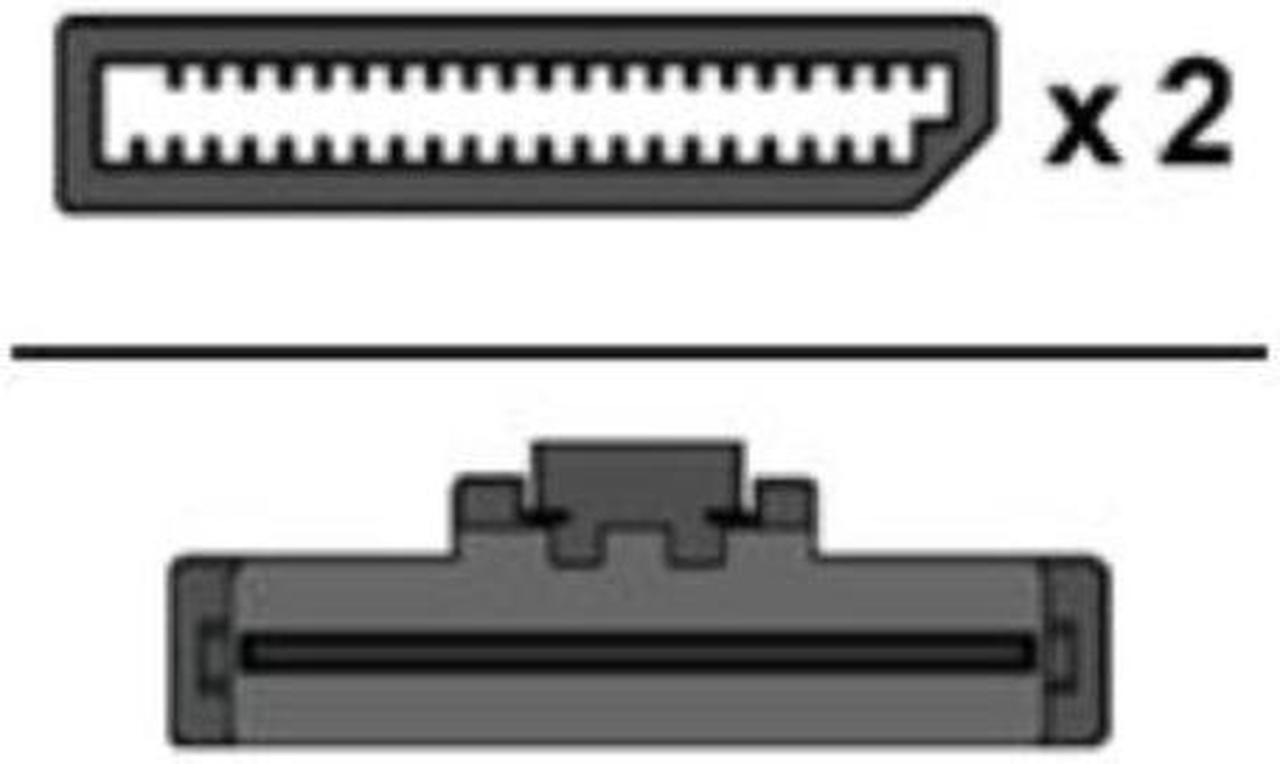 Alt view image 2 of 4 - Supermicro OCulink/SAS Data Transfer Cable CBLSAST0817