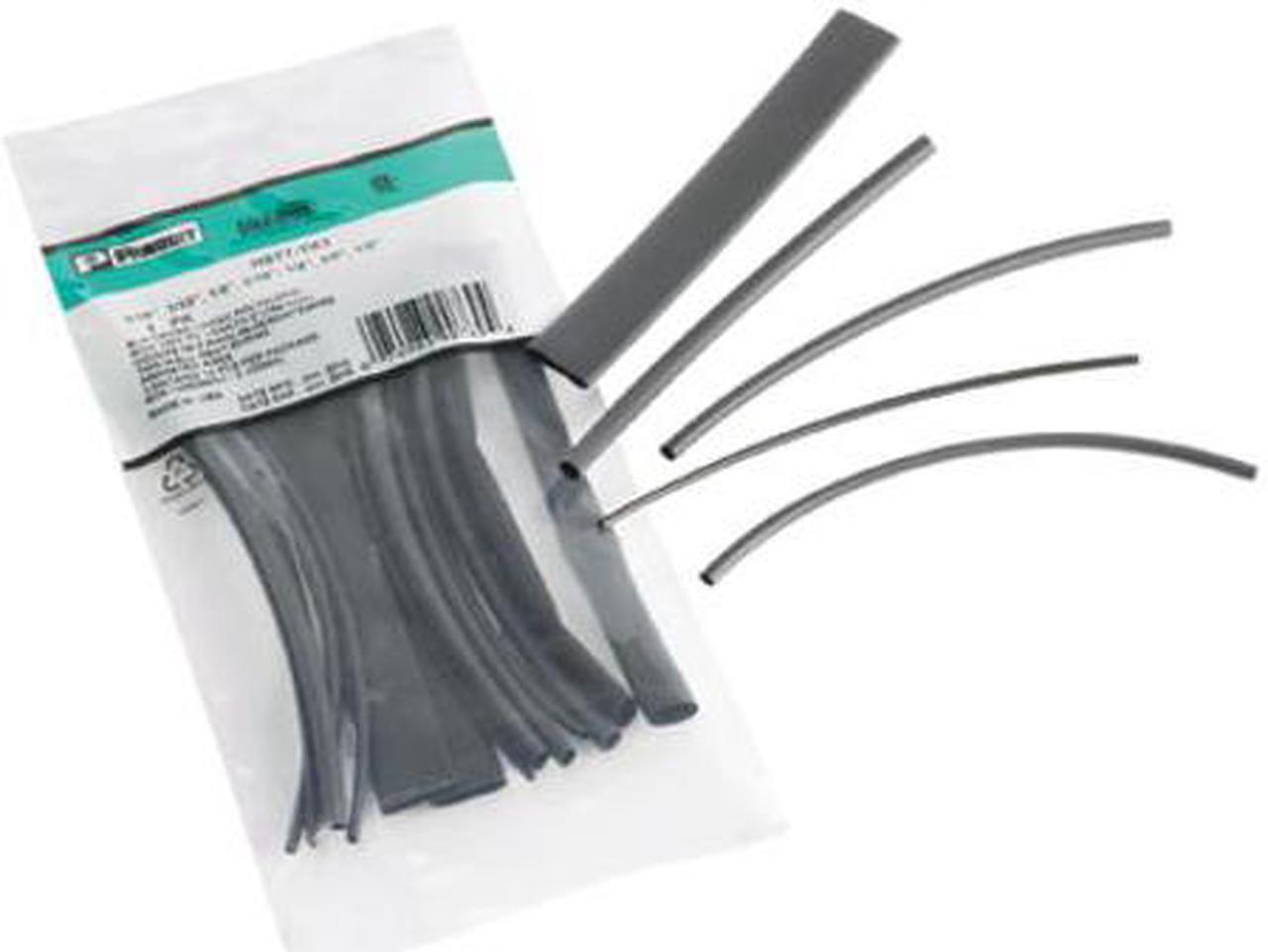 Alt view image 2 of 3 - Panduit DRY-SHRINK Thin Wall Heat Shrink - Heat shrink tubing kit - 6 in - black