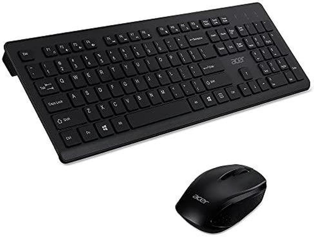Alt view image 4 of 5 - Acer Wireless Keyboard and Wireless Mouse Bundle GP.ACC11.01U 105 Normal Keys RF Wireless Keyboard