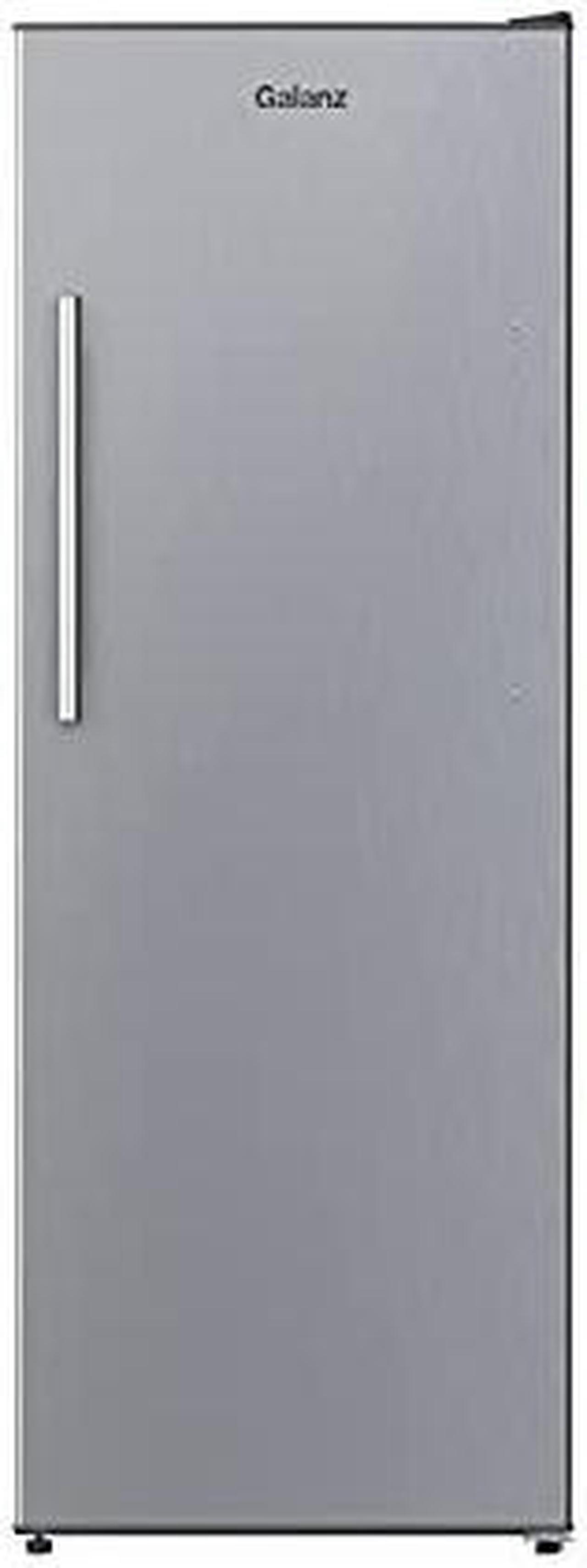 Alt view image 4 of 5 - Galanz 11 cu. ft. Upright Temperature Control Convertible Refrigerator/Freezer Stainless Steel GLF11US2A16