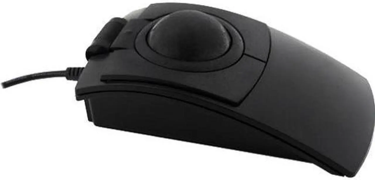 Alt view image 3 of 5 - Ergoguys X-keys L-Trac Black Trackball TKB-6015-LBKBK-R Black USB 2.0 Full Speed Trackball TrackBall X-keys L-Trac Black Trackball