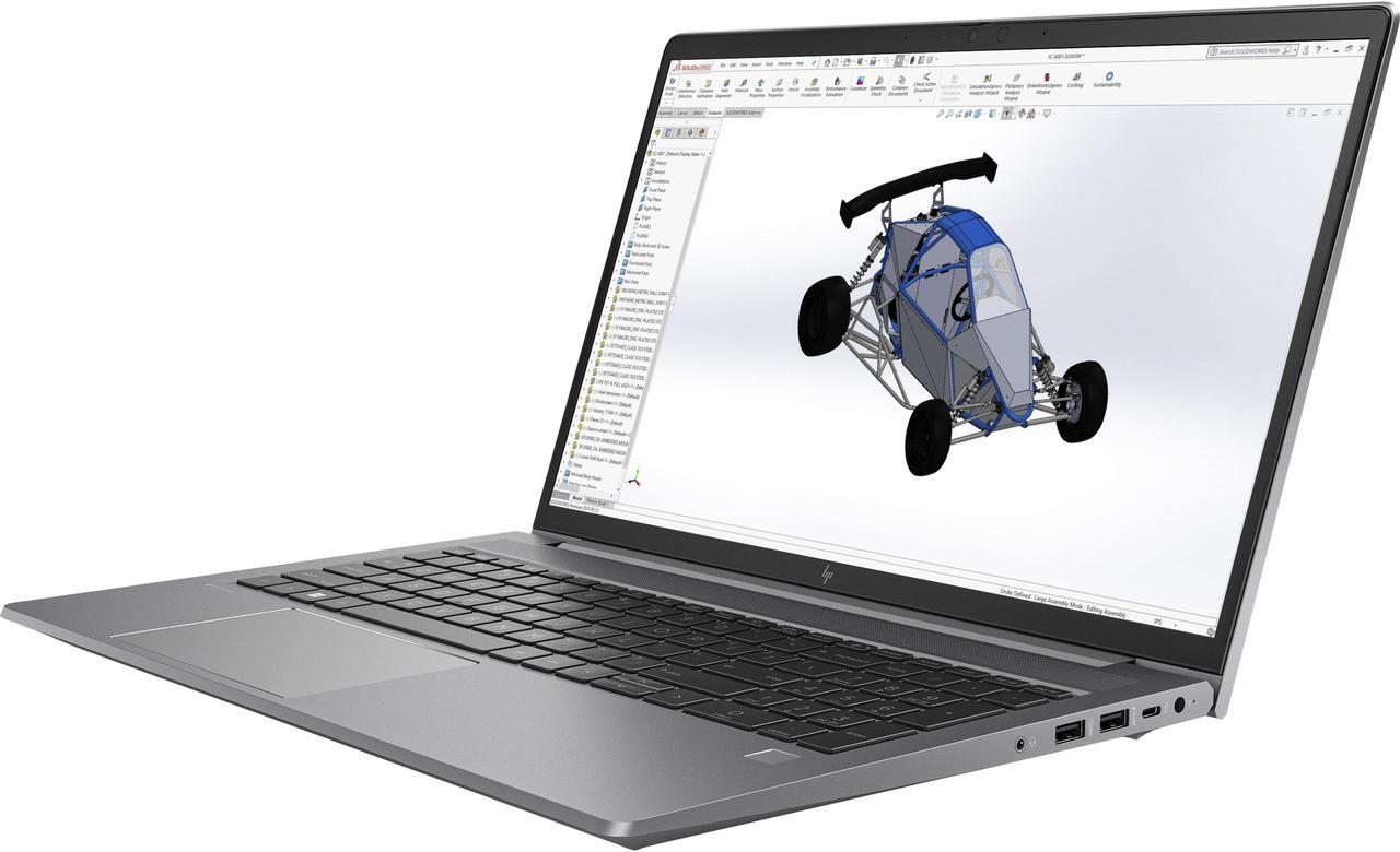 Alt view image 3 of 20 - HP ZBook Power G9 MOBILE WORKSTATION 15.6" 16GB 512GB SSD Core I7-12700H 3.5GHz WIN11P, Silver