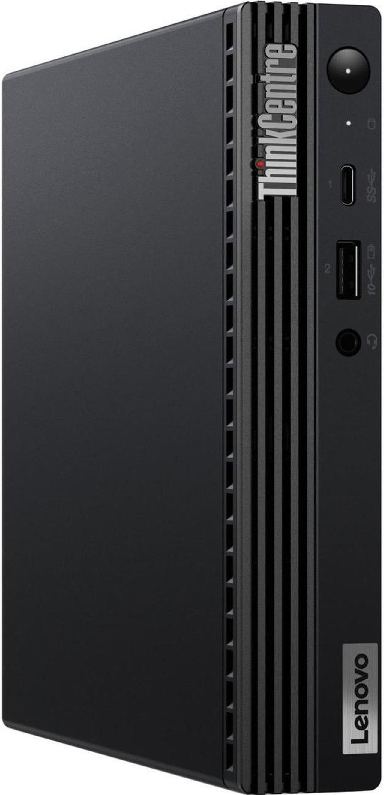 Alt view image 10 of 20 - Lenovo ThinkCentre M80q 11DN008NUS Desktop Computer - Intel Core i7 10th Gen i7-10700T Octa-core (8 Core) 2 GHz - 16 GB RAM DDR4 SDRAM - 256 GB NVMe M.2 PCI Express PCI Express NVMe SSD - Tiny - Black