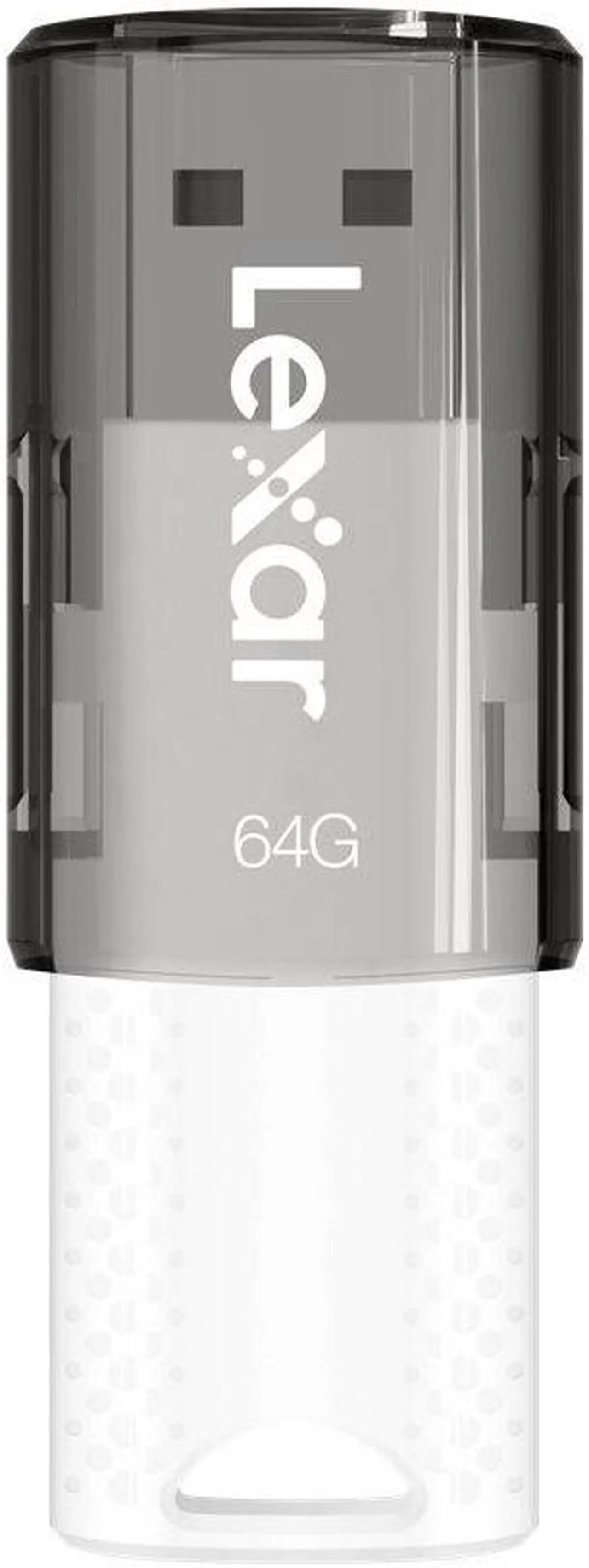 Main image of Lexar JumpDrive S60 64GB USB 2.0 Flash Drive, Black Cover #LJDS060064G-BNBNU