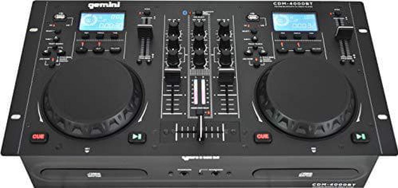 Alt view image 7 of 20 - Gemini Sound Pro StandAlone DJ Dual Deck Media Player Mixer