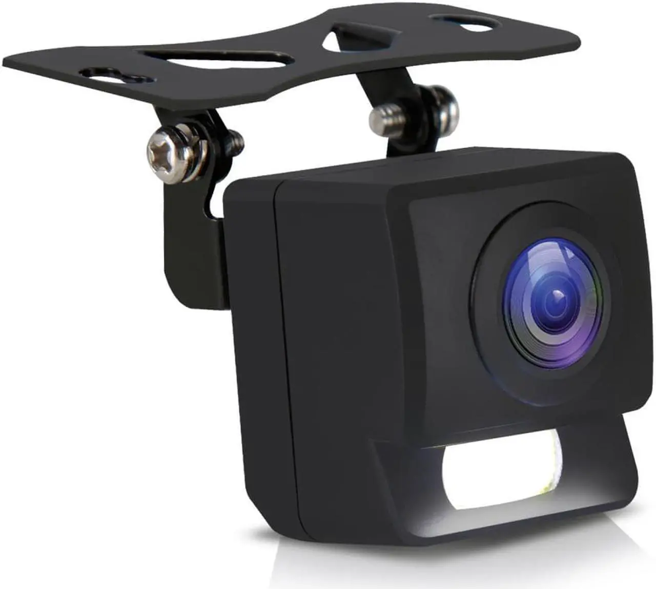 Alt view image 8 of 15 - rear view backup camera system  waterproof mini parking reverse license car vehicle rearview back up w/ 656x492p 420 tvl resolution, night vision, tiltadjustable angle, universal mount  pyle plcm11