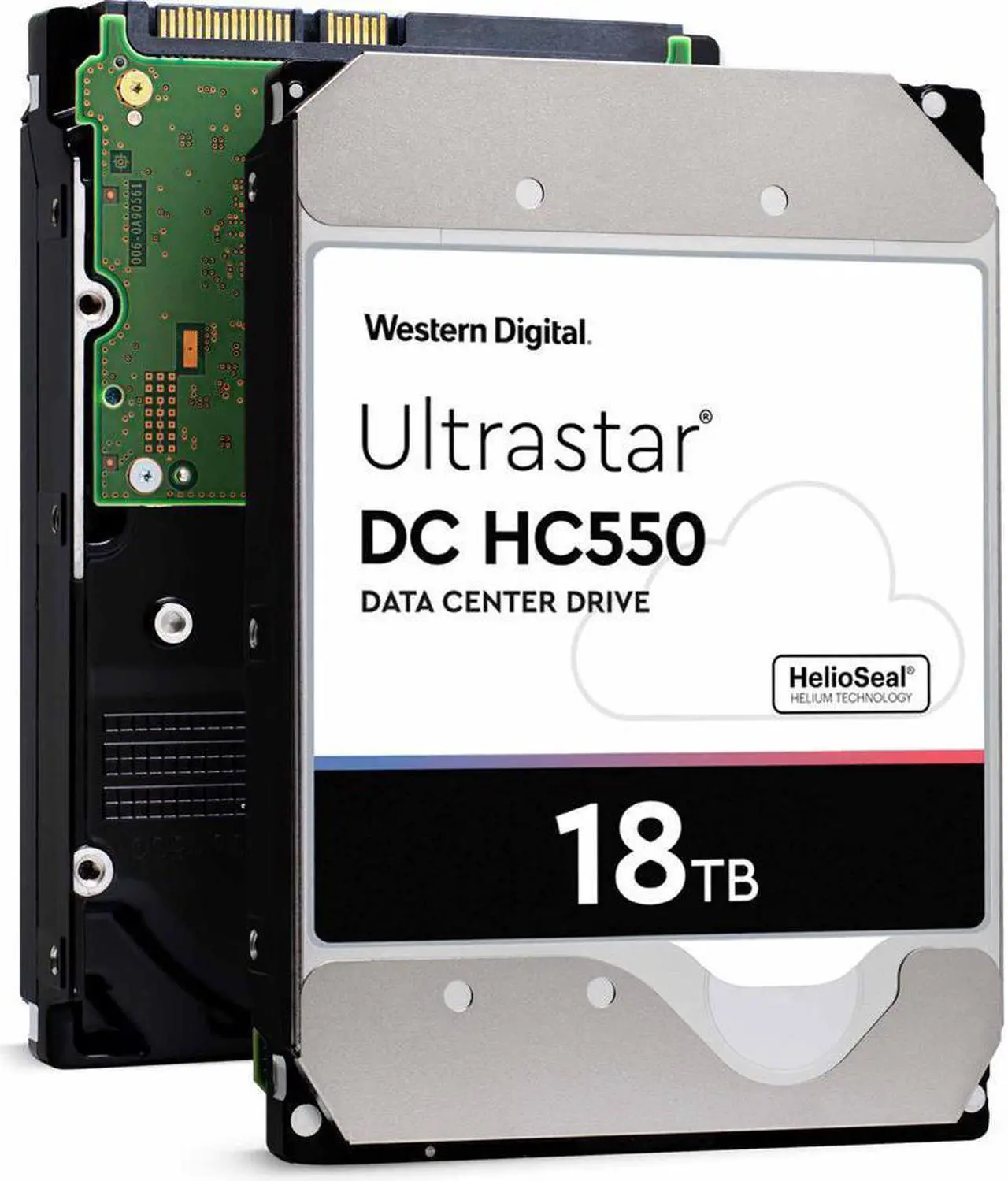 Alt view image 14 of 19 - WD Ultrastar DC HC550 18TB Hard Drive 3.5" Internal 512MB SATA 7200 RPM 512E SE NP3 DC HC550 0F38459 (WUH721818ALE6L4)