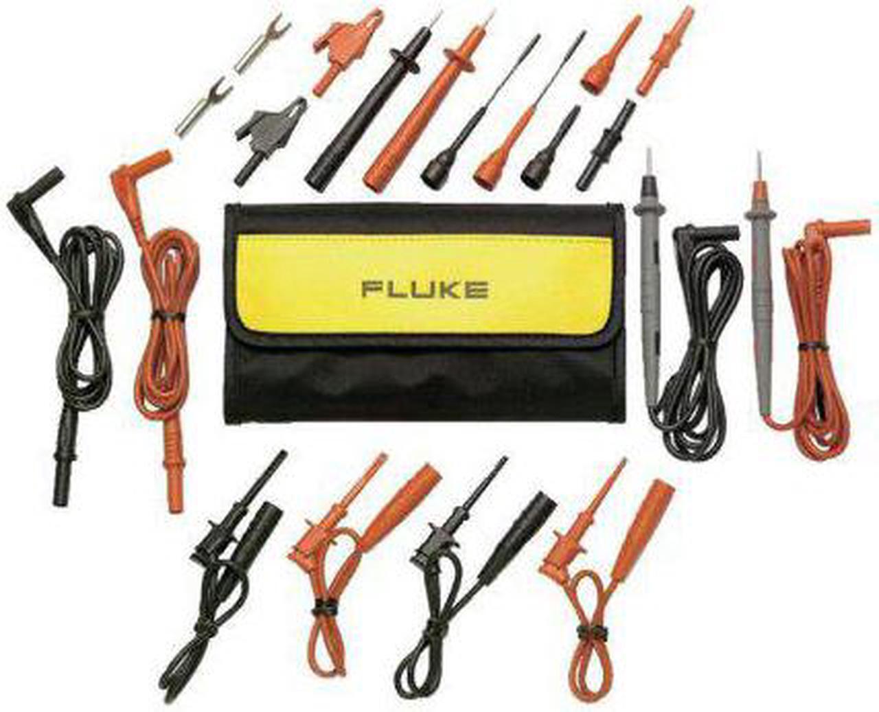 Main image of Fluke - TL81A - TL81A - Test Lead Kit, Electronic, Leads, Alligator Clips, Modular Probes Extenders, Adapters, Spade Lug