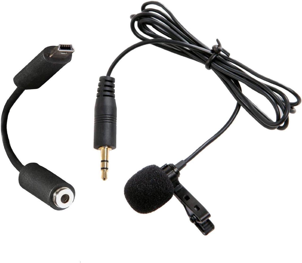 Alt view image 2 of 2 - Movo GM100 Lavalier Lapel Clip-on Omnidirectional Condenser Microphone for GoPro HERO3 & HERO3+ Black, White & Silver Editions