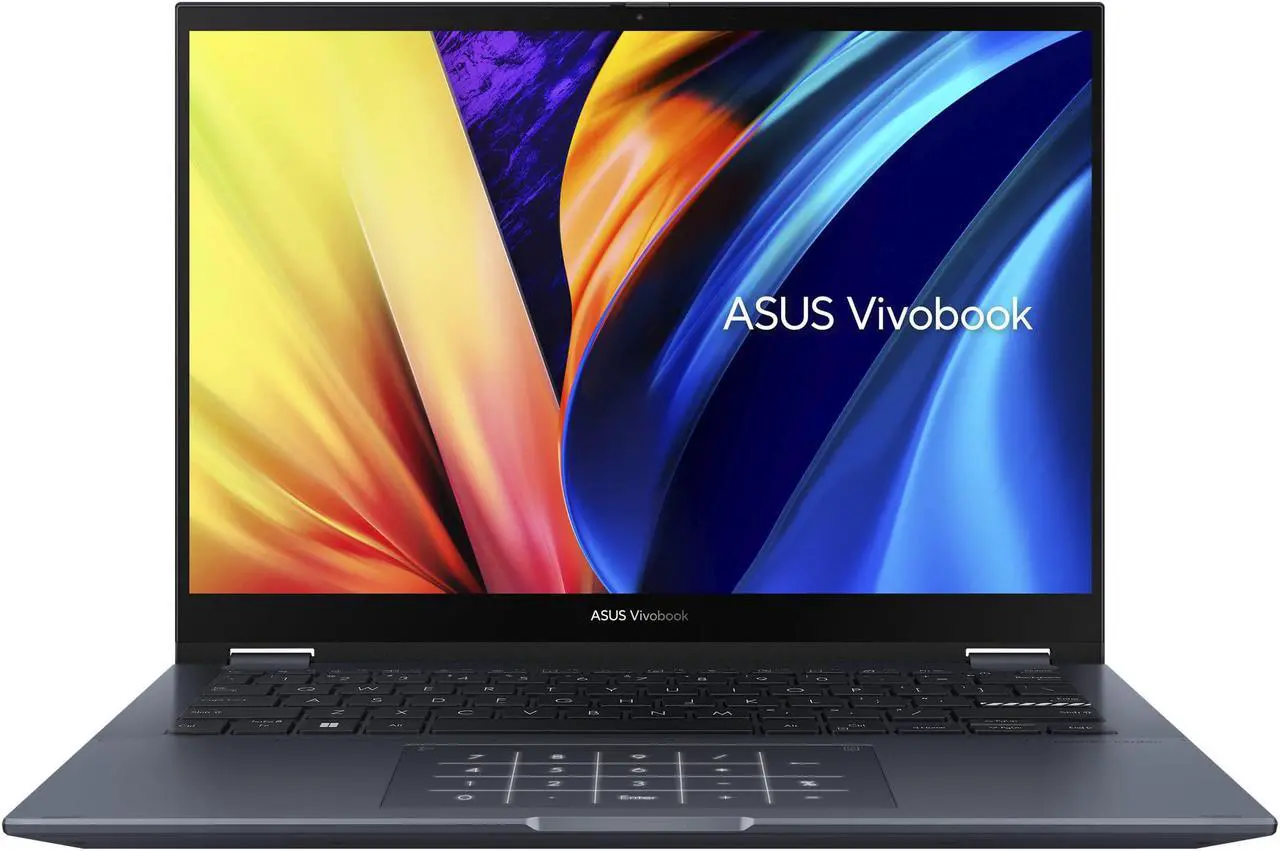 Alt view image 4 of 16 - Asus Vivobook S 14 Flip TN3402 TN3402QA-DB56T 14" Touchscreen Convertible Notebook - WUXGA - 1920 x 1200 - AMD Ryzen 5 5600H Hexa-core (6 Core) - 16 GB Total RAM - 8 GB On-board Memory - 512 GB S