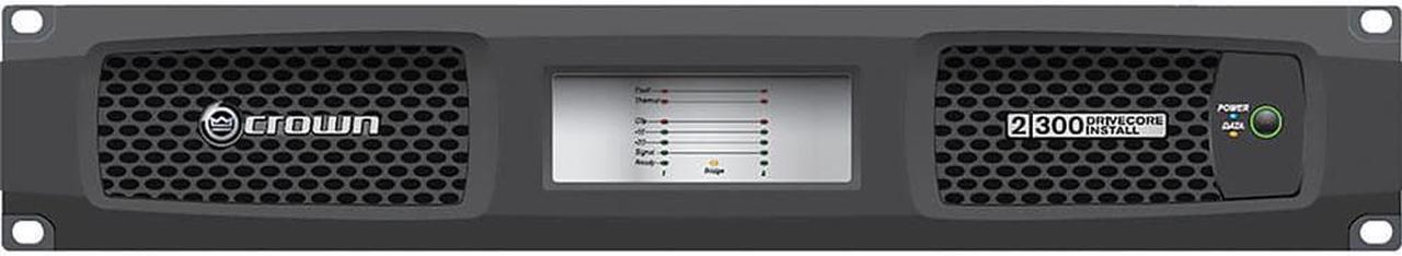 Alt view image 3 of 6 - HARMAN - DCI2X300-U-USFX - Crown 300w Power Amplifier 2ch