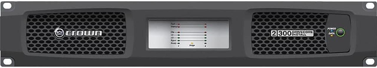 Alt view image 5 of 6 - HARMAN - DCI2X300-U-USFX - Crown 300w Power Amplifier 2ch
