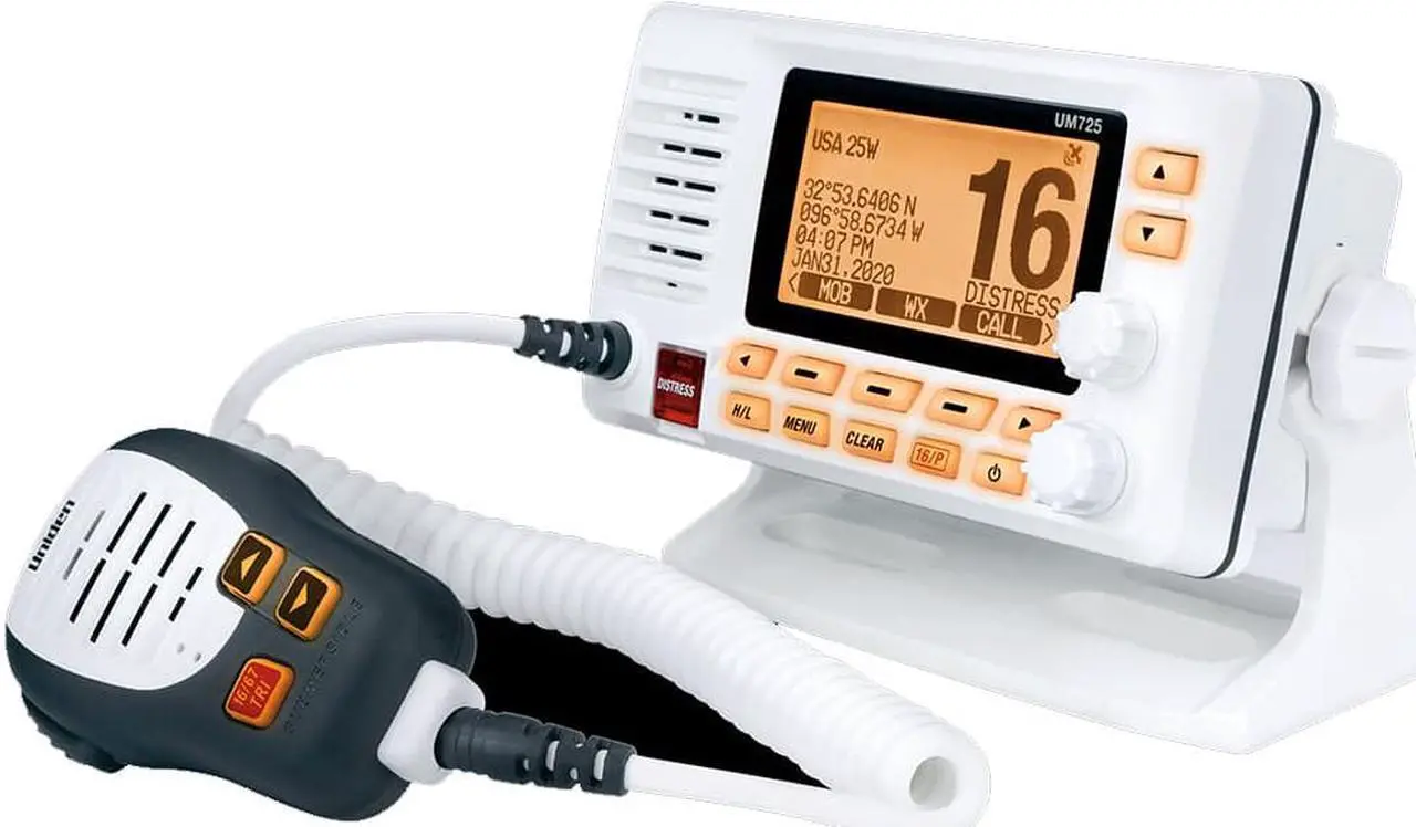 Alt view image 2 of 6 - Uniden UM725G White VHF