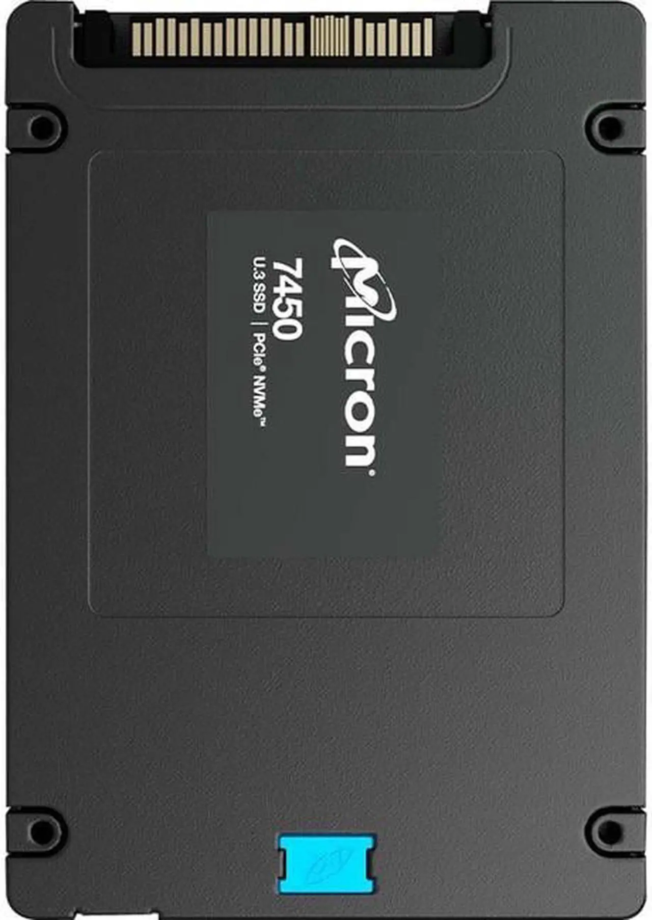 Alt view image 2 of 5 - Micron 7450 PRO 7.68TB 2.5" U.3 PCIe NVMe Internal SSD MTFDKCB7T6TFR1BC1ZABYYR