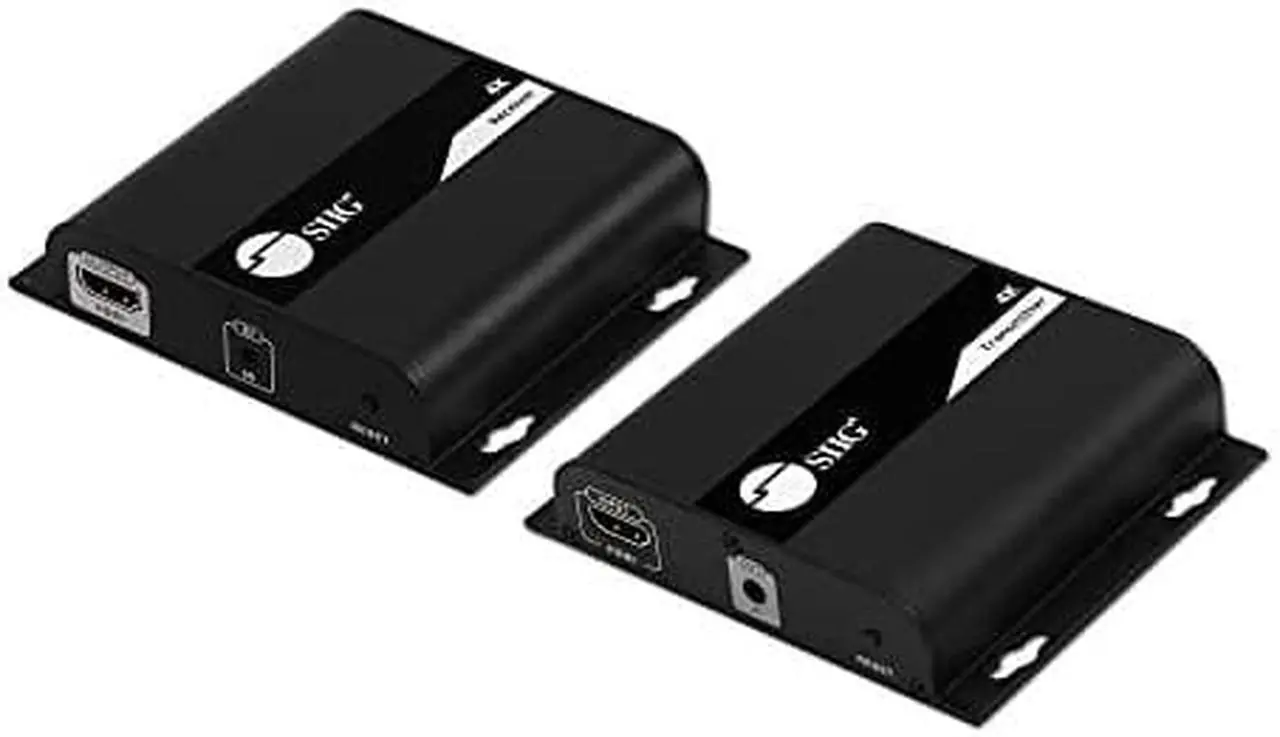 Alt view image 11 of 20 - SIIG HDMI 4K30Hz HDbitT over IP Extender - 120m - Extends HDMI audio/video signals up to 120m over cost effective Cat 6/7 cable, while maintaining signal strength and superior audio/video quality, 4K3