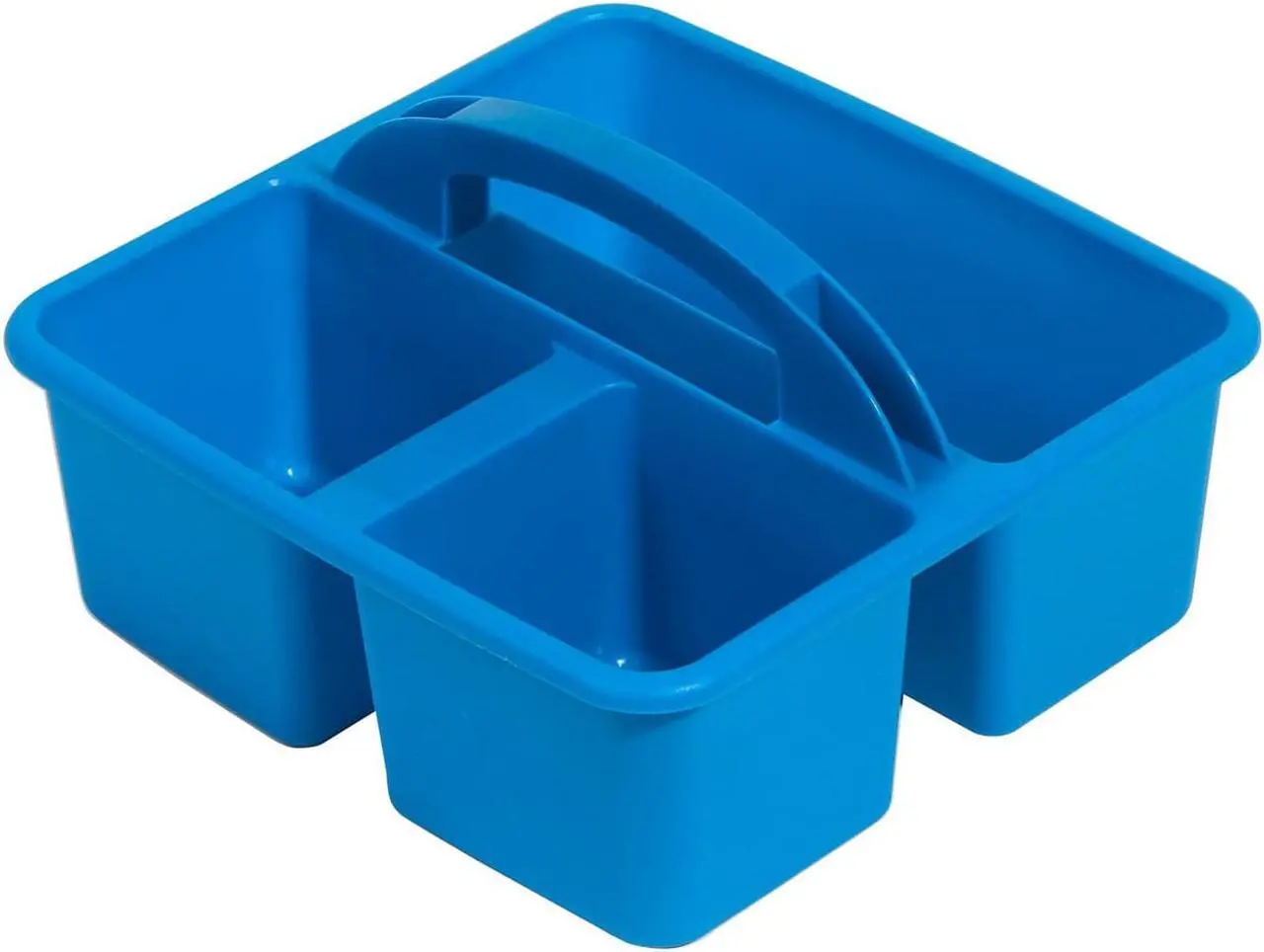 Alt view image 4 of 11 - Deflecto Antimicrobial Creativty Storage Caddy Blue 39505BLU
