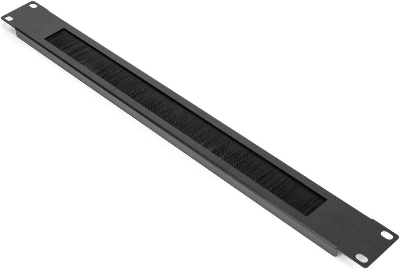 Alt view image 2 of 3 - Rocstor 1U Rack Mount Brush Panel Y10E010B1